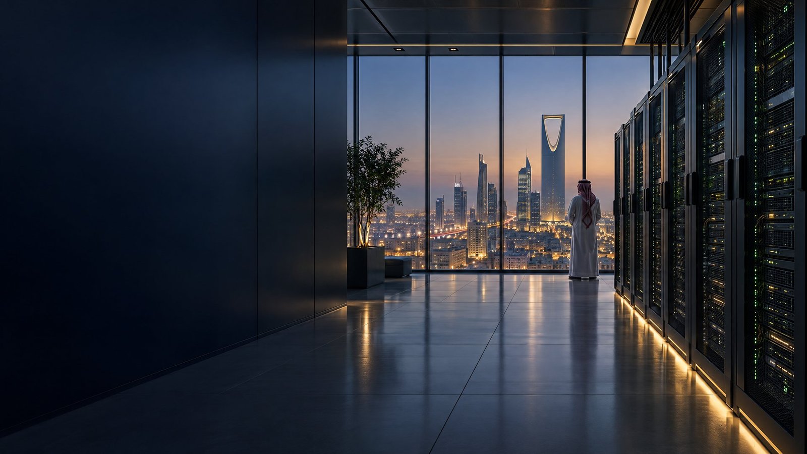 Modern enterprise technology infrastructure in Riyadh